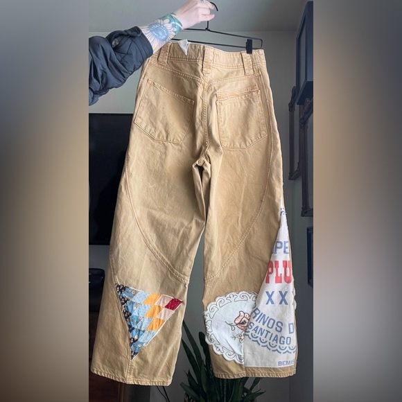 NWOT- We The Free Chill Vibes Dropped Wide-Leg Jeans (RE-WORKED🪄) - Picture 3 of 5